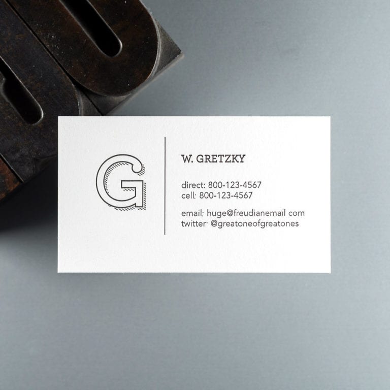 $95 business card template ego