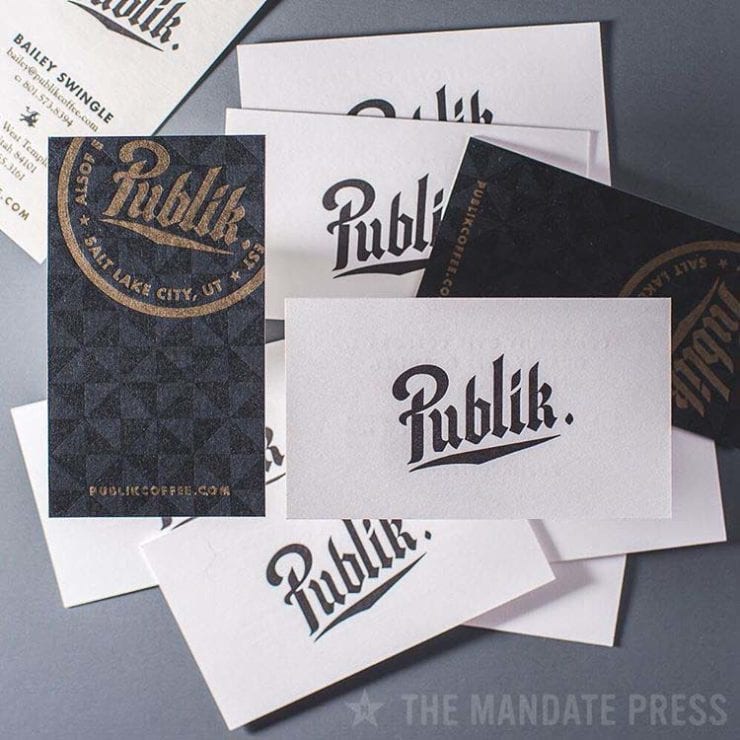 Calling Card Portfolio | The Mandate Press